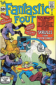 2: Fantastic Four (v1) #2 - "The Fantastic Four Meet the Skrulls from Outer Space! "