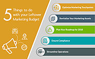 5 Things to do with your Leftover Marketing Budget