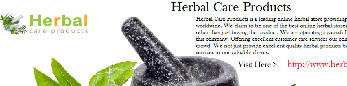Headline for Herbal Care Products