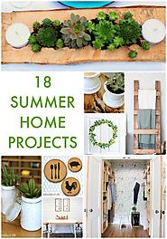 Great Ideas — 18 Summer Home Projects!