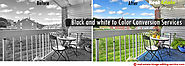 Black and white to color conversion in Photo editing technique | Real-Estate-Image-Editing-Services