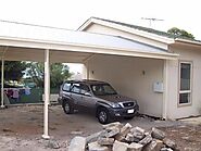 Stylish flat-roof pergola by Aldinga Home Improvements, creating a shaded and modern outdoor living space.