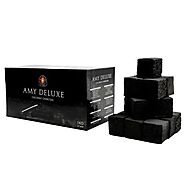 Amy Deluxe Coconut Charcoal – Premium Hookah Coals