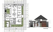 Rumah Minimalis 4 Kamar Tidur Satu Lantai - Jasa Gambar Rumah