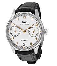 Replica IWC Portugieser Automatic Black Strap Men's Watch IW500704