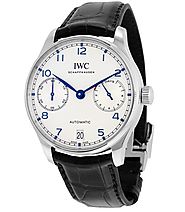 Replica IWC Portugieser Automatic Black Strap Men's Watch IW500705