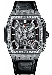 Hublot Spirit of Big Bang Skeleton Dial Automatic Men's Chronograph Watch 601.NX.0173.LR.0904