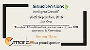 SMARTe Inc sponsors SiriusDecisions European Summit 2016, SDSummit