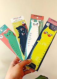 Kawaii Cat Ruler 15cm Wooden, Stationary Writing School Supplies, Simply Adorable