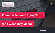 Common Personal Injury Terms (And What They Mean)