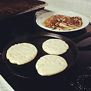 A Flat pan or Griddle