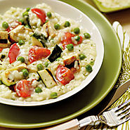Grilled Chicken Risotto