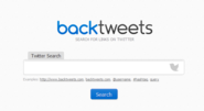 Twitter Search - BackTweets