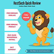 HostSoch.in Reviews | India's Rapidly Growing Hosting Provider - Web Hosting Suggestion