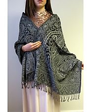Wondrous Winter Shawl Wrap Divine collection - YoursElegantly