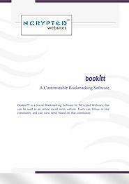 Bookitt - A Customizable Bookmarking Software