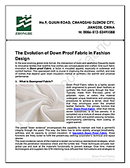 The Evolution of Down Proof Fabric in Fashion Design.pdf