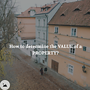 How do I determine the value of a real estate property?