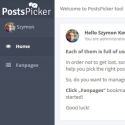 PostsPicker - darmowe narzędzie do zarządzania aktywnością fanpage'ów od Fanpoint