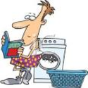 Doing the washing
