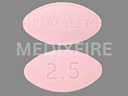 Generic Percocet 325 mg / 2.5 mg Pink 17.00 mm Oval | Medixfire