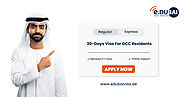 30 Days Visit Visa for GCC Residents | UAE Travel Made Easy - eDubai Visa