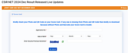 CSIR UGC NET December 2023 Results Declared at csirnet.nta.ac.in