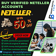 Buy Verified Neteller Accounts – Safe & Instant Delivery