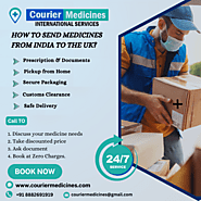 Medicine Courier from India to UK