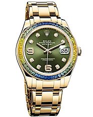 Replique Montre Rolex Oyster Perpetual Datejust Pearlmaster 39 86348SABLV
