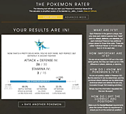 Calculate your Pokemon IV's