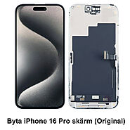 Köp iPhone skärm, batteri, baksida och andra reservdelar