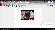 Mr. Fahey's Tech: Insert YouTube Videos into a Google Doc