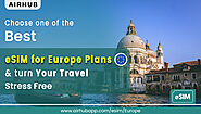 How can I activate my Europe eSIM from Airhubapp?