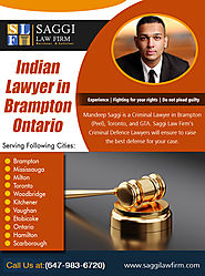 Indian Lawyer in Brampton Ontario