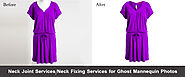 Neck Joint Services | Neck Adding Services | Neck Fixing Services | Ghost Mannequin Removal in Photoshop