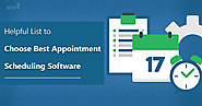 helpful list for entrepreneurs to choose best appointment scheduling software