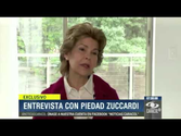 Piedad Zuccardi en Noticias Caracol - 7pm/1 Oct