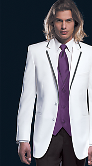 Want To Hire White Tux with Black Trim