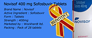 Indian #Sofosbuvir Novisof Tablets | #Novisof 400 mg | Wockhardt #HCV Drugs