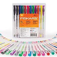 Fiskars Gel Pen Set, 48-piece