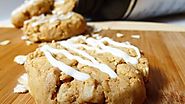 No-Bake Peanut Butter Snickerdoodle Oat Cookies w/ Gourmet Vanilla Icing