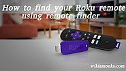 How to find your Roku remote using remote finder