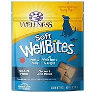 Wellness Soft WellBites Grain Free Natural Dog Treats, 6-Ounce Bag