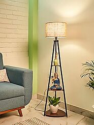 Crosscut Furniture Metal Floor Lamp