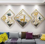 Metal Abstract Figures handcrafted Wall Sculpture