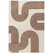 Amity Rust Wool Rug | Modern Rugs & Carpets – Bhadohirug