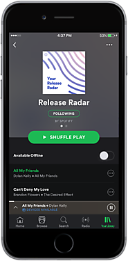 Radar Premier - oto nowa, spersonalizowana playlista Spotify
