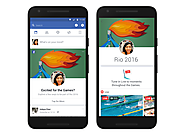 Facebook rolls out a personalized Olympics section in the News Feed, plus Olympic filters and frames