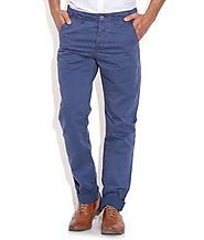 Being Human Blue Regular Formals Trousers And Chions